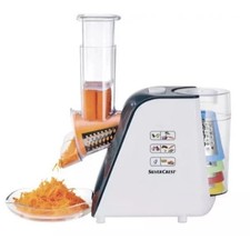 SilverCrest Electric Grater 5in1 Salad Slicer Fruit Cutter Vegetable Cheese Etc