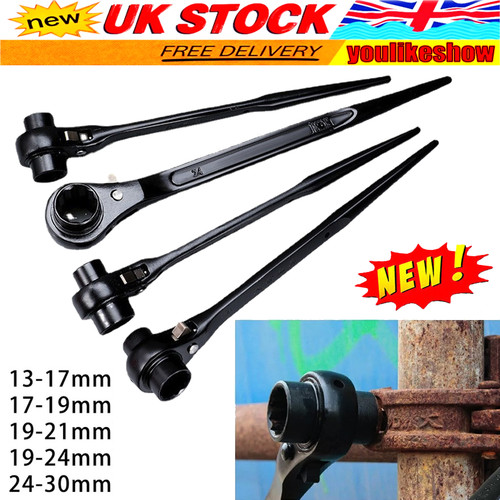 Double socket spanner ratchet - double,