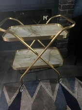  Tea Trolley On Wheels 2 Tier