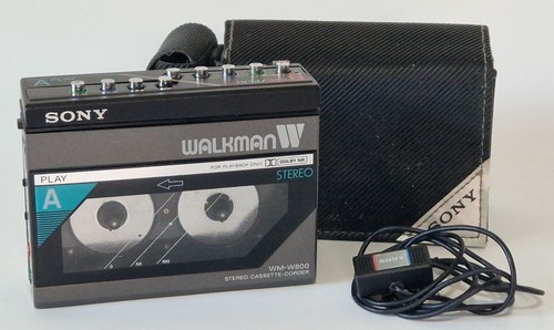 Vintage sony walkman w800 - vintage,