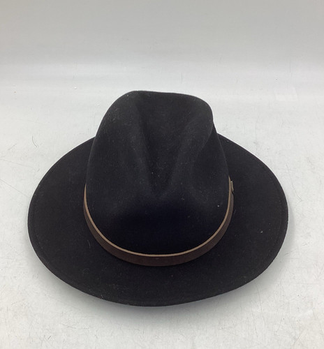 Christys black felt fedora - black,