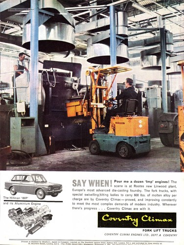 1963 advert hillman imp - advert,