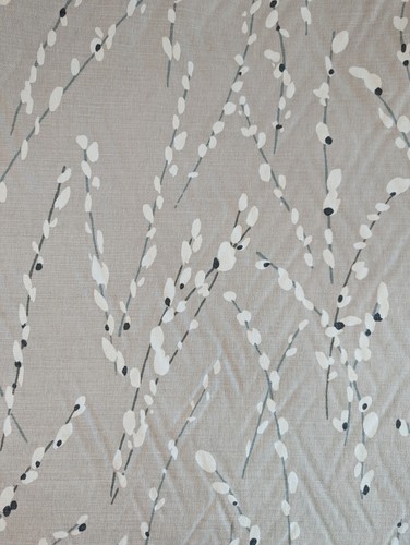 Romo fabric mikado silver - -,