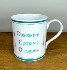 Hudson Middleton OCD Mug Bone China 'Obsessive Cooking Disorder'