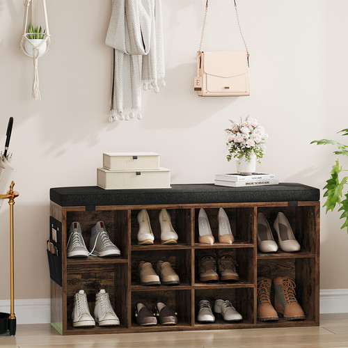 Shoe storage bench with seat - shoe,