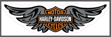 Harley Davidson Wings Vinyl