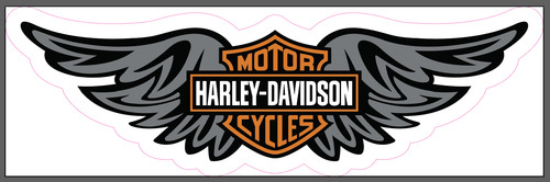 Harley davidson wings - harley, vinyl