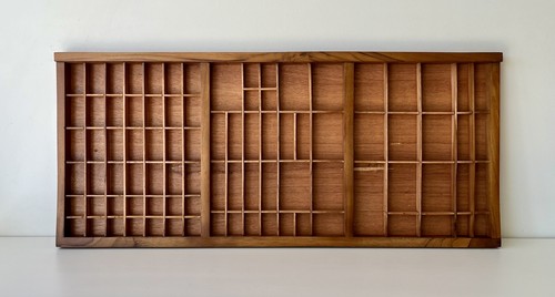 Vintage letterpress wooden - vintage,