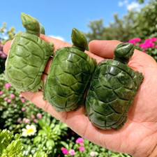 Nephrite Jade Turtle Crystal