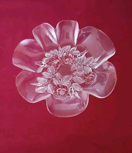 Walther fluted glass dish - walther,
