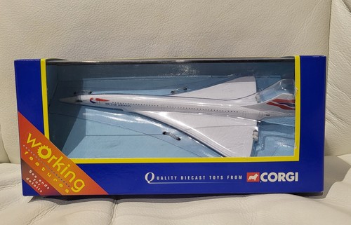 Vintage corgi model - corgi, concorde