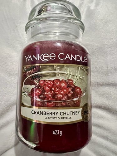 Yankee candle large - large, cranberry