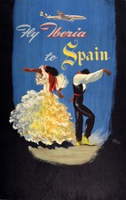 Iberia Airline Spain Flamenco