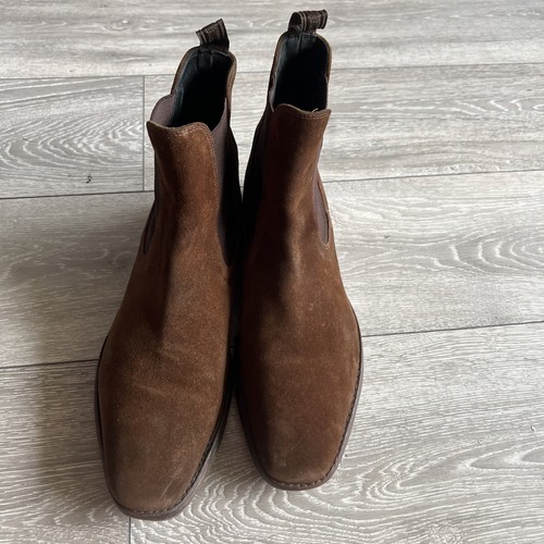 Loake chatsworth brown suede - loake,