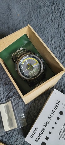 Casio protrek triple sensor - casio,