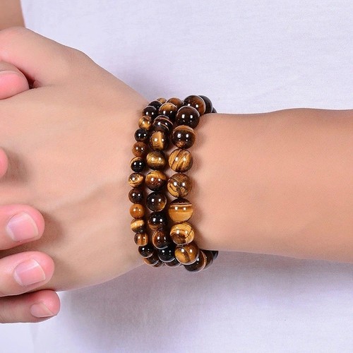 Tiger eye bracelet for men - bracelet,