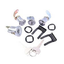 Ignition Switch & Door Lock Cylinder Set For Toyota Land Cruiser BJ40 FJ40 FJ43