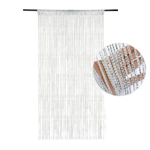 Hanging beaded curtains - curtains, string
