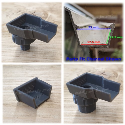 Greenhouse gutter outlets - gutter,