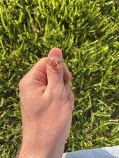 9kt Padparadscha Sapphire And