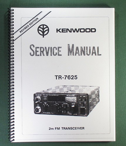 Kenwood 7625 service manual - tr-7625,