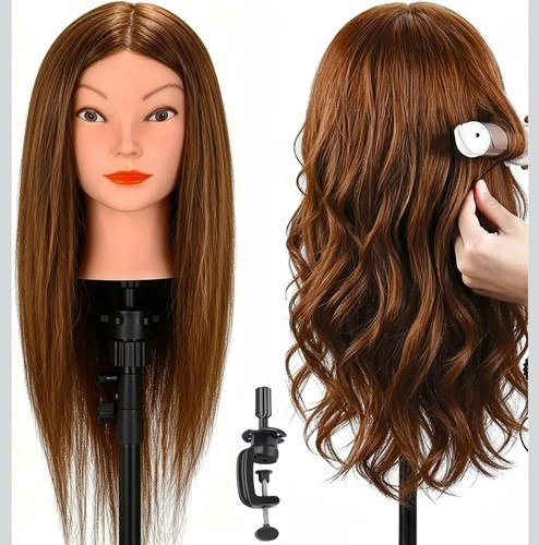 Mannequin head with - 100%, real
