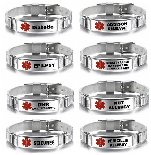 Silver medical alert - medical,