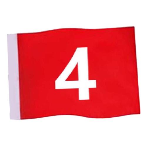 Golf flag portable numbered - flag,