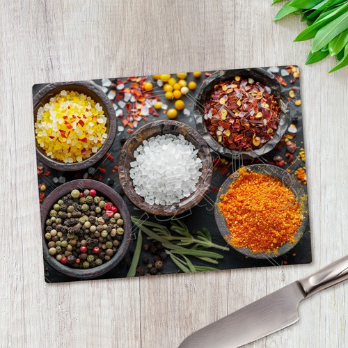 Asian spices glass chopping - asian,