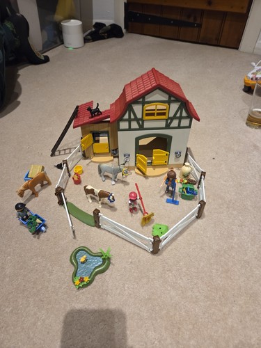Playmobil farm set with - farm,