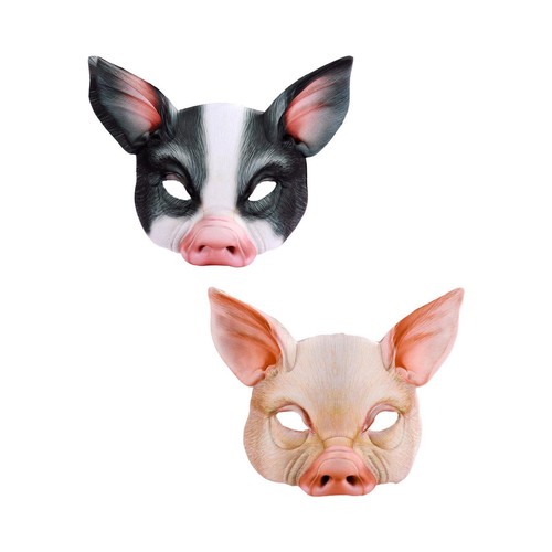 Half face animal - animal, mask