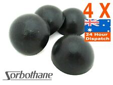 Sorbothane Hemispheres 1.5" Inch Diameter Domes Isolation Bumpers 50 Duro 4pc