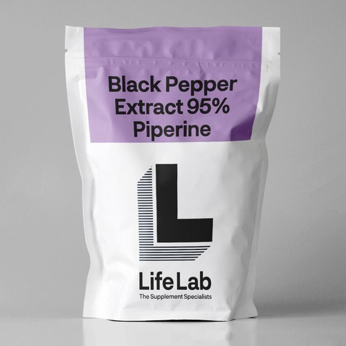 Black pepper extract powder - black,
