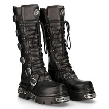 New Rock 272-S1 Black Boots