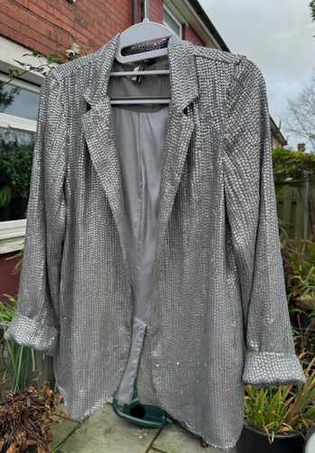 Topshop vintage silver sequin - vintage,