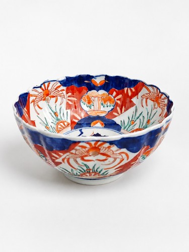 Antique japanese imari bowl - imari,