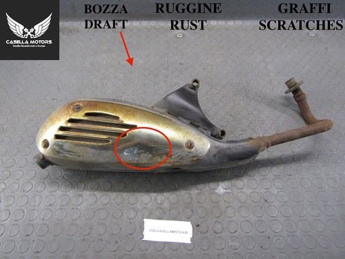 Exhaust muffler with - with, draft