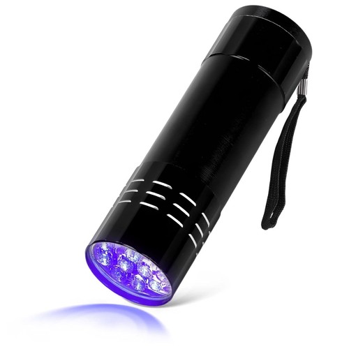 Black light torch - black,