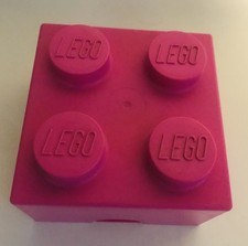 LEGO Storage Box 4 Stud Pink