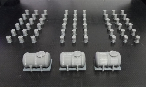 Gauge oil tanks - (1:120), 3x