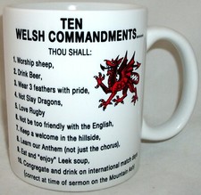 Wales Welsh Ten Commandments