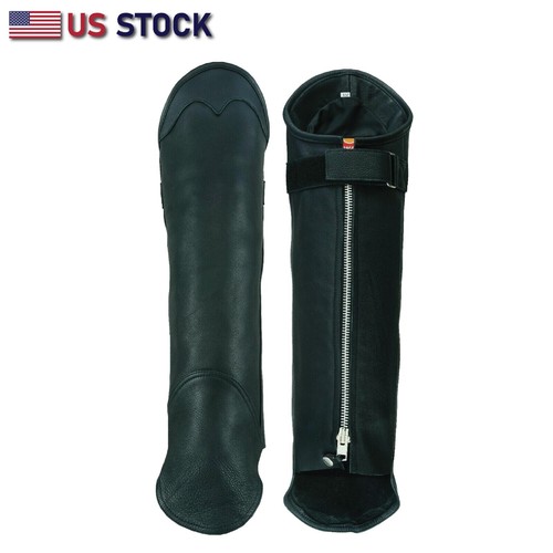 Highway leather gaiter chap - gaiter,