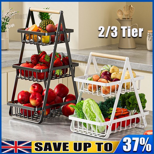 Tier metal wire fruit - wire, basket