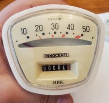 Lambretta Speedometer Speedo STICKER for Restoration S3 50 MPH