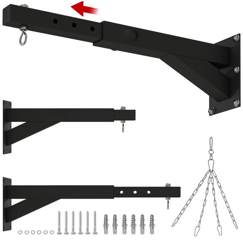 Punch bag wall - punch, bracket