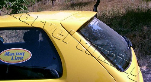 Rear roof spoiler - for, peugeot