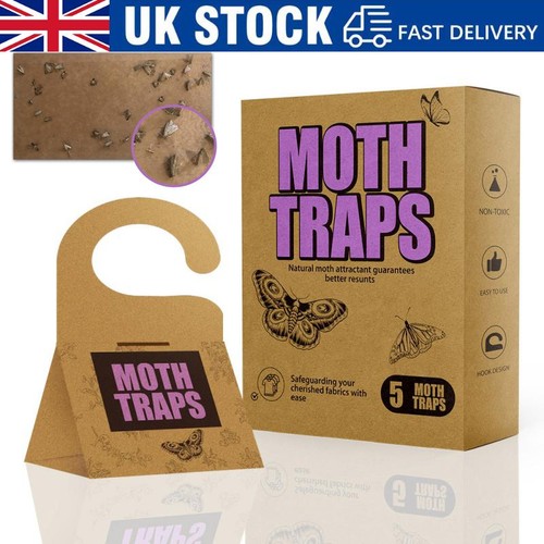 5pcs sticky moth traps - 1/5pcs,