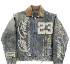Streetwear Washed Denim Jacket