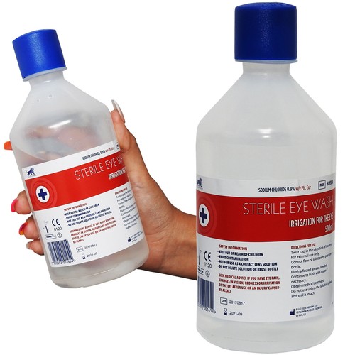 500ml blue lion - sterile, saline
