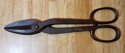 Vintage wiss tin snips - vintage, 9